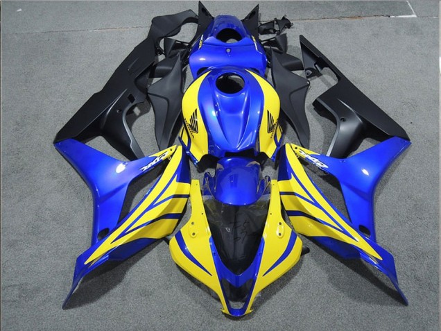 Carenado Moto Honda CBR 600 RR 07-08 - Negro Azul Amarillo Carenado Moto Honda CBR 600 RR 07-08 - Negro Azul Amarillo