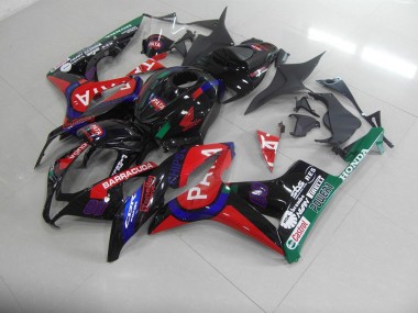 Carenado Moto Honda CBR 600 RR 07-08 - Negro Rojo Pata