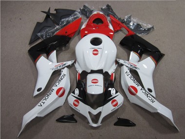 Carenado Moto Honda CBR 600 RR 07-08 - Rojo Blanco Negro Konica Minolta