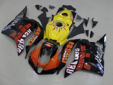 Carenado Moto Honda CBR 600 RR 09-12 - Amarillo Rossi Carrera