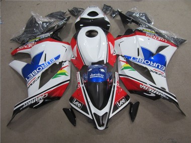 Carenado Moto Honda CBR 600 RR 09-12 - Azul Blanco EUROBET Lee