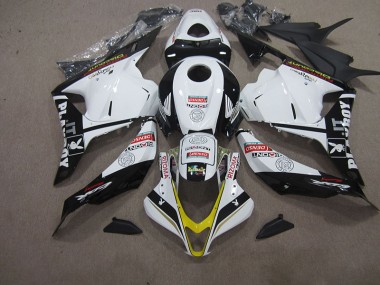 Carenado Moto Honda CBR 600 RR 09-12 - Blanco Negro DENSO RIZOMA