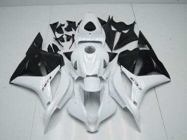 Carenado Moto Honda CBR 600 RR 09-12 - Blanco Negro Mate