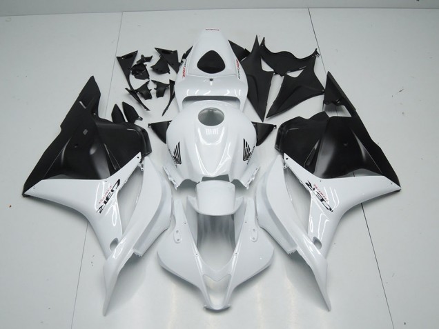 Carenado Moto Honda CBR 600 RR 09-12 - Blanco Negro Mate Carenado Moto Honda CBR 600 RR 09-12 - Blanco Negro Mate