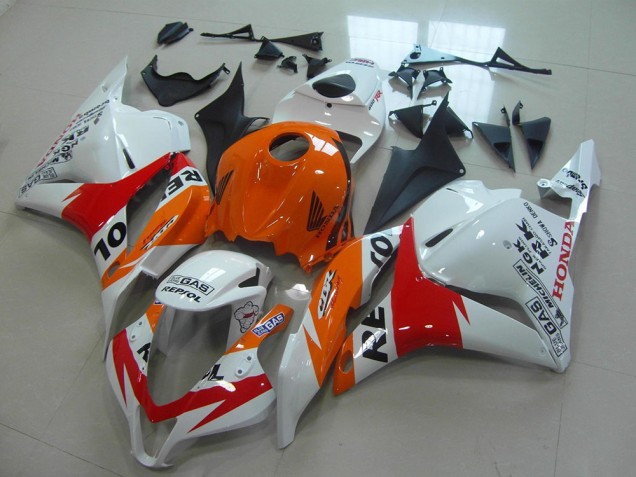 Carenado Moto Honda CBR 600 RR 09-12 - Blanco Nuevo Repsol Carenado Moto Honda CBR 600 RR 09-12 - Blanco Nuevo Repsol