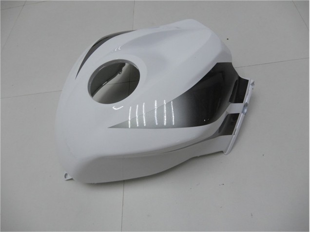 Carenado Moto Honda CBR 600 RR 09-12 - Blanco Plata Negro Carenado Moto Honda CBR 600 RR 09-12 - Blanco Plata Negro