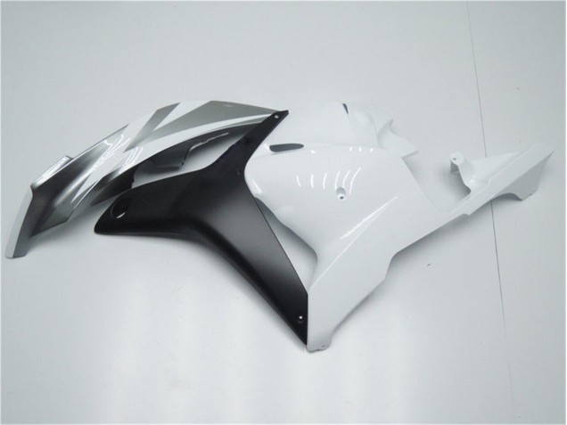 Carenado Moto Honda CBR 600 RR 09-12 - Blanco Plata Negro Carenado Moto Honda CBR 600 RR 09-12 - Blanco Plata Negro
