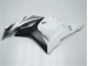 Carenado Moto Honda CBR 600 RR 09-12 - Blanco Plata Negro Carenado Moto Honda CBR 600 RR 09-12 - Blanco Plata Negro