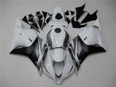 Carenado Moto Honda CBR 600 RR 09-12 - Blanco Plata Negro