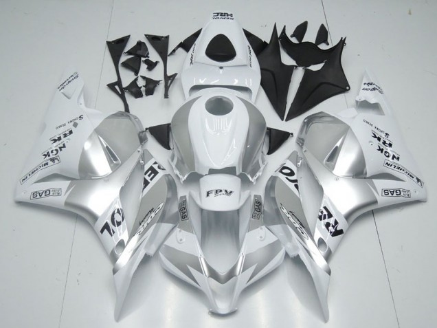 Carenado Moto Honda CBR 600 RR 09-12 - Blanco Plata Repsol Carenado Moto Honda CBR 600 RR 09-12 - Blanco Plata Repsol