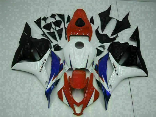 Carenado Moto Honda CBR 600 RR 09-12 - Blanco Rojo Negro Azul Carenado Moto Honda CBR 600 RR 09-12 - Blanco Rojo Negro Azul