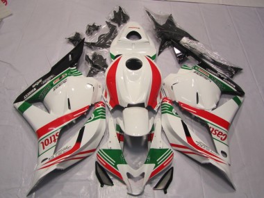 Carenado Moto Honda CBR 600 RR 09-12 - Blanco Verde Rojo