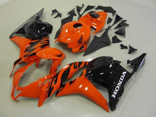 Carenado Moto Honda CBR 600 RR 09-12 - Naranja Negro Carenado Moto Honda CBR 600 RR 09-12 - Naranja Negro