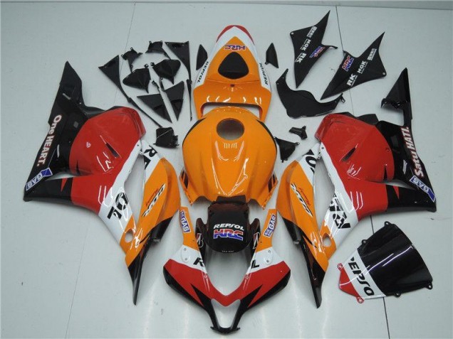Carenado Moto Honda CBR 600 RR 09-12 - Naranja Rojo Negro Repsol Carenado Moto Honda CBR 600 RR 09-12 - Naranja Rojo Negro Repsol