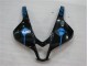 Carenado Moto Honda CBR 600 RR 09-12 - Negro Blanco Azul Carenado Moto Honda CBR 600 RR 09-12 - Negro Blanco Azul