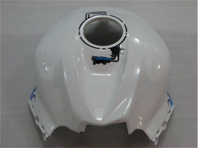 Carenado Moto Honda CBR 600 RR 09-12 - Negro Blanco Azul Carenado Moto Honda CBR 600 RR 09-12 - Negro Blanco Azul
