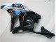 Carenado Moto Honda CBR 600 RR 09-12 - Negro Blanco Azul Carenado Moto Honda CBR 600 RR 09-12 - Negro Blanco Azul