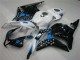 Carenado Moto Honda CBR 600 RR 09-12 - Negro Blanco Azul Carenado Moto Honda CBR 600 RR 09-12 - Negro Blanco Azul