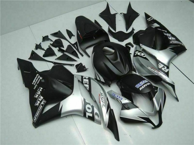 Carenado Moto Honda CBR 600 RR 09-12 - Negro Plata Repsol Carenado Moto Honda CBR 600 RR 09-12 - Negro Plata Repsol