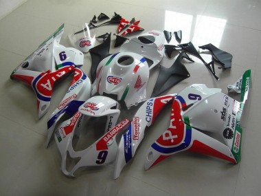 Carenado Moto Honda CBR 600 RR 09-12 - Rojo Blanco Pata