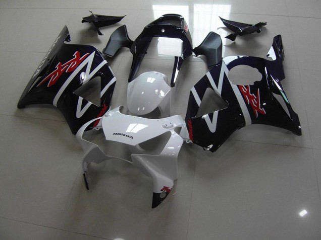 Carenado Moto Honda CBR 900 RR 954 02-03 - Negro Blanco Carenado Moto Honda CBR 900 RR 954 02-03 - Negro Blanco