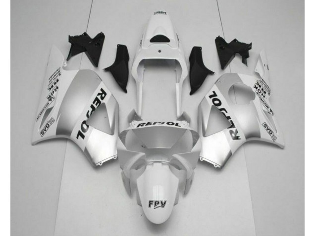 Carenado Moto Honda CBR 900 RR 954RR 02-03 - Blanco Plata Negro Repsol Carenado Moto Honda CBR 900 RR 954RR 02-03 - Blanco Plata Negro Repsol