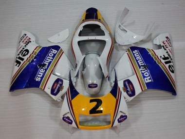 Carenado Moto Honda NSR 250 MC28 P4 94-96 - Blanco Azul Amarillo