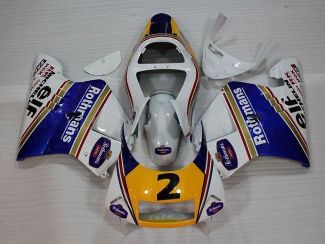Carenado Moto Honda NSR 250 MC28 P4 94-96 - Blanco Azul Amarillo Carenado Moto Honda NSR 250 MC28 P4 94-96 - Blanco Azul Amarillo