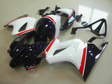 Carenado Moto Honda VFR 800 02-13 - Blanco Oscuro Azul