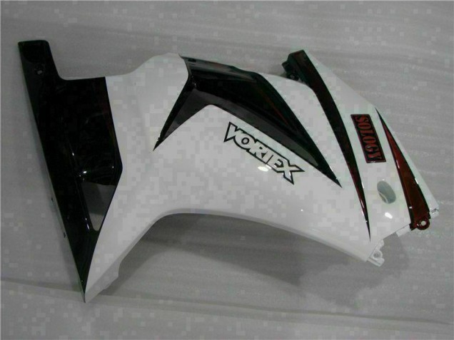 Carenado Moto Kawasaki EX250 08-12 - Blanco Negro Carenado Moto Kawasaki EX250 08-12 - Blanco Negro