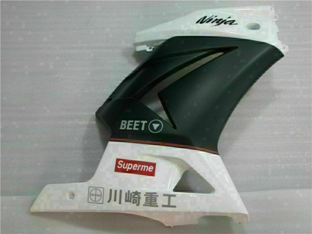 Carenado Moto Kawasaki EX250 08-12 - Blanco Negro Ninja 3M Carenado Moto Kawasaki EX250 08-12 - Blanco Negro Ninja 3M
