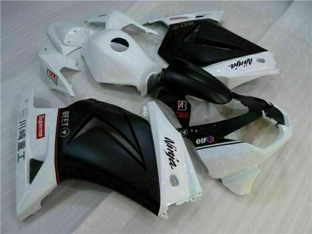 Carenado Moto Kawasaki EX250 08-12 - Blanco Negro Ninja Carenado Moto Kawasaki EX250 08-12 - Blanco Negro Ninja