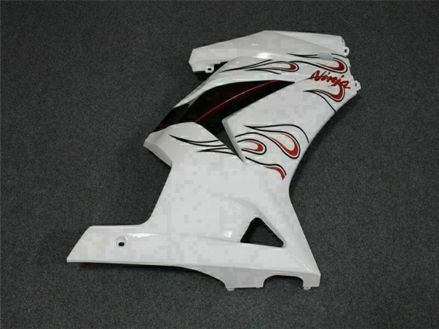Carenado Moto Kawasaki EX250 08-12 - Blanco Rojo Carenado Moto Kawasaki EX250 08-12 - Blanco Rojo