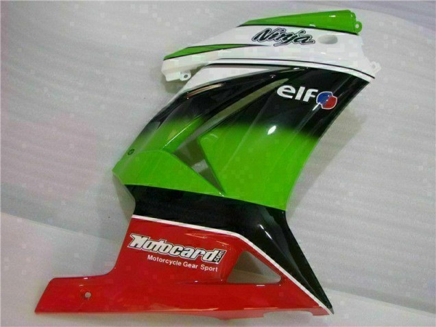 Carenado Moto Kawasaki EX250 08-12 - Blanco Verde Negro Ninja Carenado Moto Kawasaki EX250 08-12 - Blanco Verde Negro Ninja