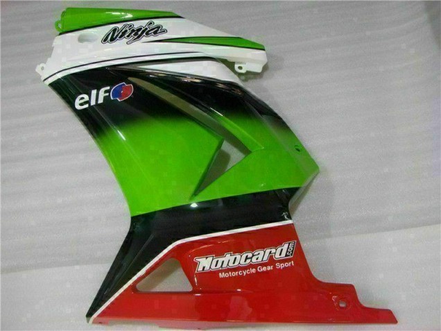 Carenado Moto Kawasaki EX250 08-12 - Blanco Verde Negro Ninja Carenado Moto Kawasaki EX250 08-12 - Blanco Verde Negro Ninja
