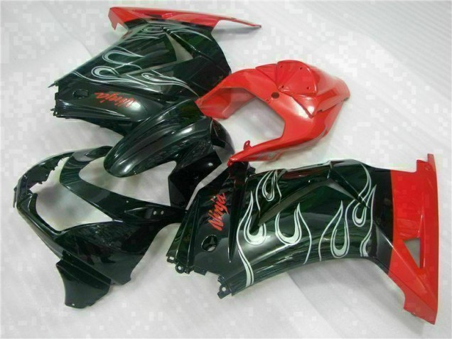 Carenado Moto Kawasaki EX250 08-12 - Negro Rojo Ninja Carenado Moto Kawasaki EX250 08-12 - Negro Rojo Ninja