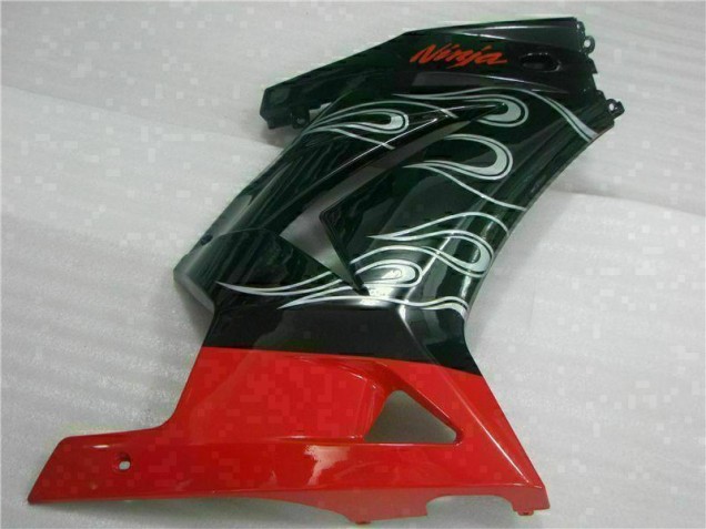 Carenado Moto Kawasaki EX250 08-12 - Negro Rojo Ninja Carenado Moto Kawasaki EX250 08-12 - Negro Rojo Ninja