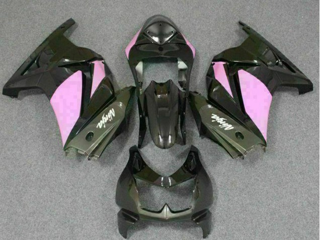 Carenado Moto Kawasaki EX250 08-12 - Negro Rosa Ninja Carenado Moto Kawasaki EX250 08-12 - Negro Rosa Ninja