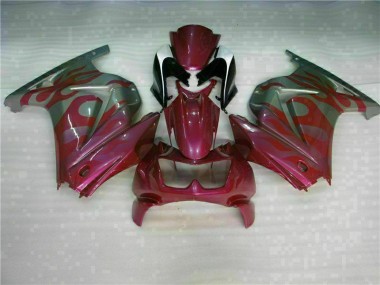 Carenado Moto Kawasaki EX250 08-12 - Púrpura Rojo
