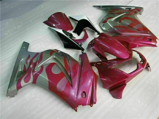 Carenado Moto Kawasaki EX250 08-12 - Púrpura Rojo