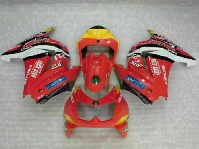 Carenado Moto Kawasaki EX250 08-12 - Rojo Amarillo Carenado Moto Kawasaki EX250 08-12 - Rojo Amarillo