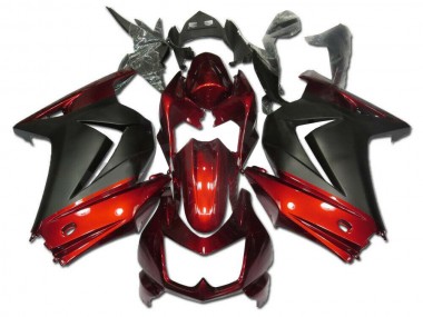 Carenado Moto Kawasaki EX250 08-12 - Rojo Gris