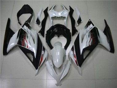 Carenado Moto Kawasaki EX300 13-16 - Blanco Negro