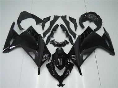 Carenado Moto Kawasaki EX300 13-16 - Brillante Negro Mate