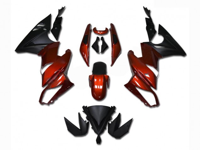 Carenado Moto Kawasaki EX650 09-11 - Rojo Carenado Moto Kawasaki EX650 09-11 - Rojo