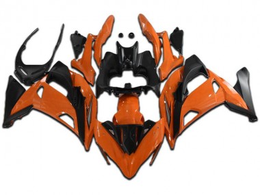 Carenado Moto Kawasaki EX650 17-19 - Naranja Negro