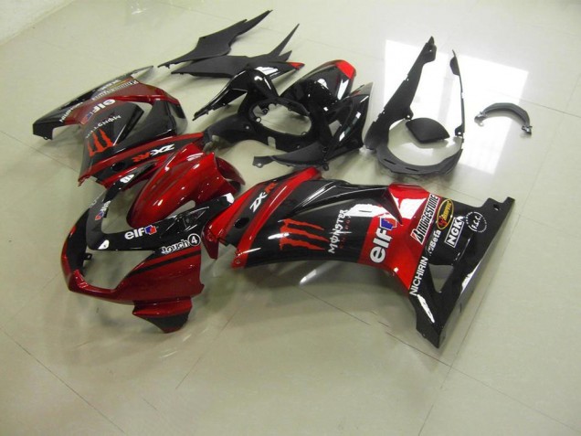 Carenado Moto Kawasaki ZX 250R 08-12 - Caramelo Rojo Monster Carenado Moto Kawasaki ZX 250R 08-12 - Caramelo Rojo Monster