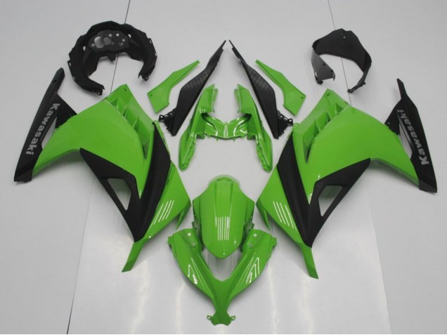 Carenado Moto Kawasaki ZX 300R 13-16 - Estilo OEM Verde Carenado Moto Kawasaki ZX 300R 13-16 - Estilo OEM Verde