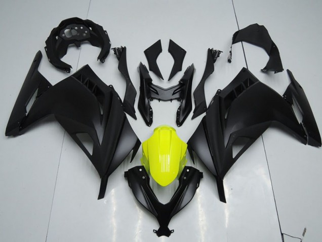 Carenado Moto Kawasaki ZX 300R 13-16 - Negro Amarillo Carenado Moto Kawasaki ZX 300R 13-16 - Negro Amarillo