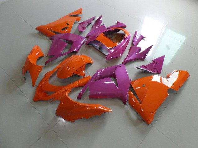 Carenado Moto Kawasaki ZX10R 03-05 - Naranja & Rosa Carenado Moto Kawasaki ZX10R 03-05 - Naranja & Rosa